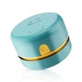 thumbnail image 1 of Mini colector de polvo de barredor de vacío Herramienta de limpieza desmontable con cepillo Malla de mesa Tabla de mesa Kit de hogar Suministros para el hogar recargable verde Advancent HA011647-06B, 1 of 7