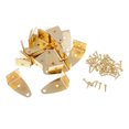 thumbnail image 4 of 25pcs con Tornillos de Marco Fotos Accesorios Artesanía Manualidad Hogar Costura Sunnimix Placa de esquina de la forma L DIY, 4 of 8