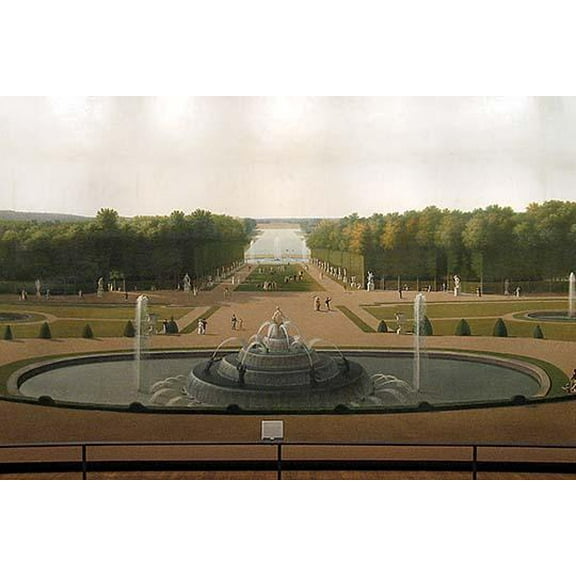 Palace & Gardens of Versailles-Fine art canvas print (20" x 30")