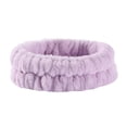 thumbnail image 2 of Spa Facial Headband for Makeup and Washing Face Terry Cloth Hairband Yoga Sports Shower Facial Elastic Head Band Wrap for Girls and Women, 2 of 8