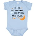 thumbnail image 3 of Inktastic I Love My Daddy to the Moon and Back Boys or Girls Baby Bodysuit, 3 of 5