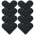 thumbnail image 1 of Non Slip Mat Stickers with Removable Glue for Home Use Black 8pcs, 1 of 8
