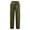 Army Green, variant on Zpanxa Womens Slacks, Womens Wrinkle Free Relaxed Fit Straight Leg Pant, Casual Solid Color Pockets Buttons Elastic Waist Comfortable Straight Pants Beige M