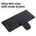 thumbnail image 4 of Ensemble Clavier de Souris, Haute Résistance Fiable Pratique Robuste et Durable pour Usine Noir, 4 of 8