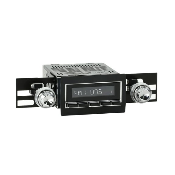 RetroRadio Compatible with 1961-71 International Scout Features Include Bluetooth, AUX, AM/FM LACB-M1-250-11-82I1