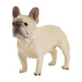 thumbnail image 1 of Statue Hand Painted PVC Puppy Standing Figurine Statue For Home Yellow, 1 of 5