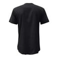 thumbnail image 6 of TBWNWG Men T Shirts Summer Pocket Casual Short Round Solid Sleeve Top Neck for Men,Sizes M, 6 of 8