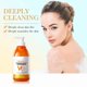 thumbnail image 1 of Gel de ducha con vitamina C, 520 ml, limpiador corporal hidratante suave e iluminador, gel de ducha en espuma refrescante., 1 of 5