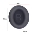 thumbnail image 2 of Yucurem Replacement Ear Pads Protein Leather Cover for Q45 Soundcore Life (Black), 2 of 10