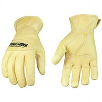 Arc Flash Gloves, Goat Grain Leather, Slip-On Cuff Tan, 2XL, 1 PR