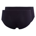 thumbnail image 3 of SKINY Panties para mujer, pack de 2 - Advantage Cotton Stretch, panty, algodón stretch Negro L (Large), 3 of 7