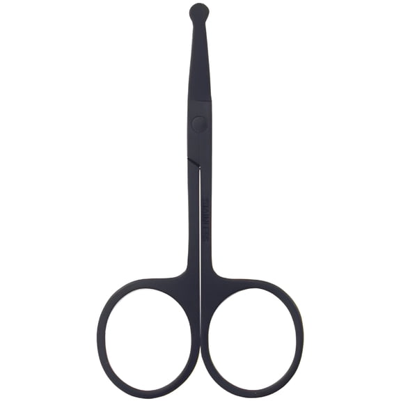 EXLEAF 3.5-Inch Stainless Steel Pet Grooming Scissors, Round Tip Safety Dog Scissors for Nose, Ear, Face, Paw Hair