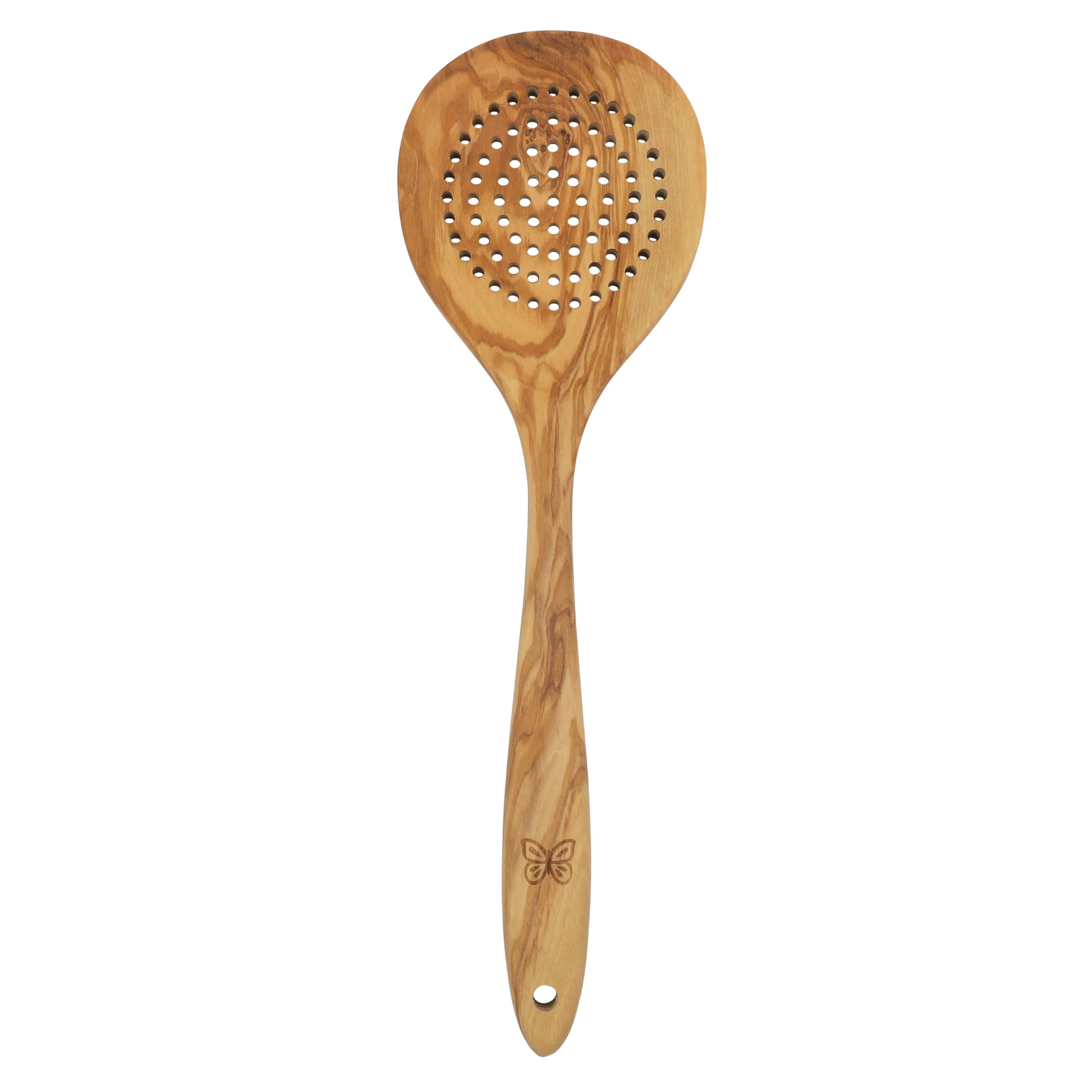 The Pioneer Woman 5-Piece Olivewood Kitchen Cooking Utensil Tool Set