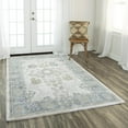 thumbnail image 2 of Alora Decor Elect 9' x 12' Ivory/Blue/Brown/Gray Power-Loomed/Hybrid Area Rug, 2 of 4
