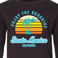 thumbnail image 4 of Inktastic Summer Enjoy the Sunshine Santa Monica California in Blue Long Sleeve Youth T-Shirt, 4 of 5