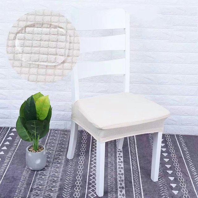 Juego de taburetes impermeables, juego de taburetes textiles para el hogar, juego de taburetes elásticos