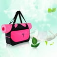 thumbnail image 3 of Decodeary Large Capacity Sports Bag For All Yoga Essentials Easy To Carry Yoga Sport Bags Orange color 1Set, 3 of 6