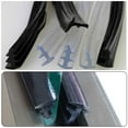 thumbnail image 3 of 2M PVC Door Gasket Seal Strip Glass Fixed Repair Seal Shockproof Waterproof, 3 of 4