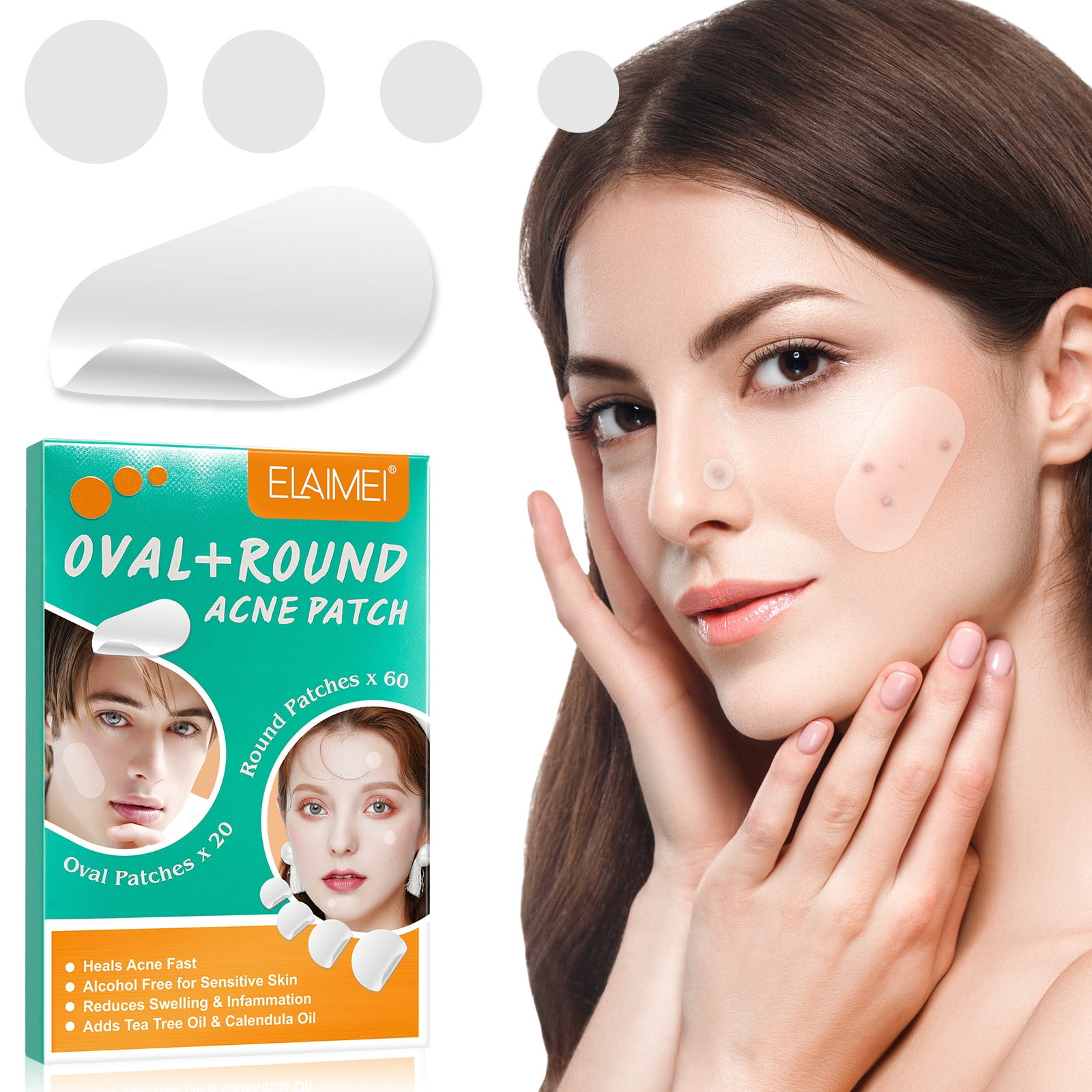 YiFudd Pimple Patches Hydrocolloid Acne Cover Patches Zit Patches For