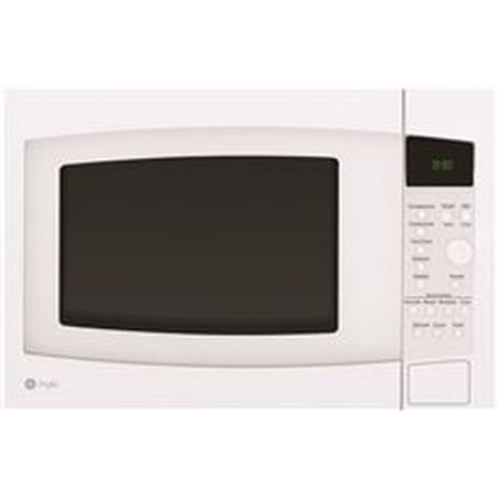 GE PROFILE SERIES 1.5 CU. FT. COUNTERTOP MICROWAVE OVEN, WHITE, 1000 WATTS