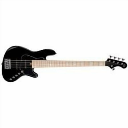 Cort Guitars NJS5BK-U Elrick NJS Series 5-String Electric Guitar, Black