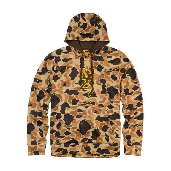 Browning Tech Hooded Sweatshirt - Vintage Tan