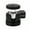 Black, variant on YIEMEEN Mini Ballhead With Quick Release, 360Degree Panoramic Tripod Adapter, Compatible for Light Stands Aluminium Ballhead