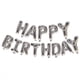 thumbnail image 1 of Feliz cumpleaños globo Banner fiesta 16 pulgadas 3D globo de papel de aluminio kit decoración de fiesta de cumpleaños, 1 of 5