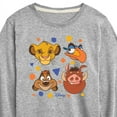 thumbnail image 3 of The Lion King - Simba, Pumbaa, Timon, & Zazu - Toddler & Youth Long Sleeve Graphic T-Shirt, 3 of 5