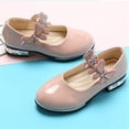 thumbnail image 6 of breaise Girls Dress Shoes Wedding Party Heel Mary Jane Princess Flower Shoes, 6 of 10