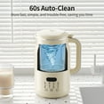 thumbnail image 6 of TINANA Nut Milk Maker 8-in-1, 32oz Soy, Almond, Oat, Coconut Milk Machine, Automatic Plant-Based Beverage Maker with Delay Start, Keep Warm, Boil Water, Cream, 6 of 7