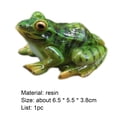 thumbnail image 7 of SPRING PARK Cute Miniature Frog Garden Statue Frog Statue Frog Figurines Frog Accessories Animal Sculpture Simulated Frogs for Garden Yard Decorations, 7 of 7