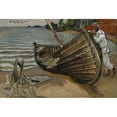thumbnail image 2 of Akseli Gallen-Kallela 14x11 Gold Ornate Wood Frame and Double Matted Museum Art Print Titled - The Lamenting Boat (1906), 2 of 4