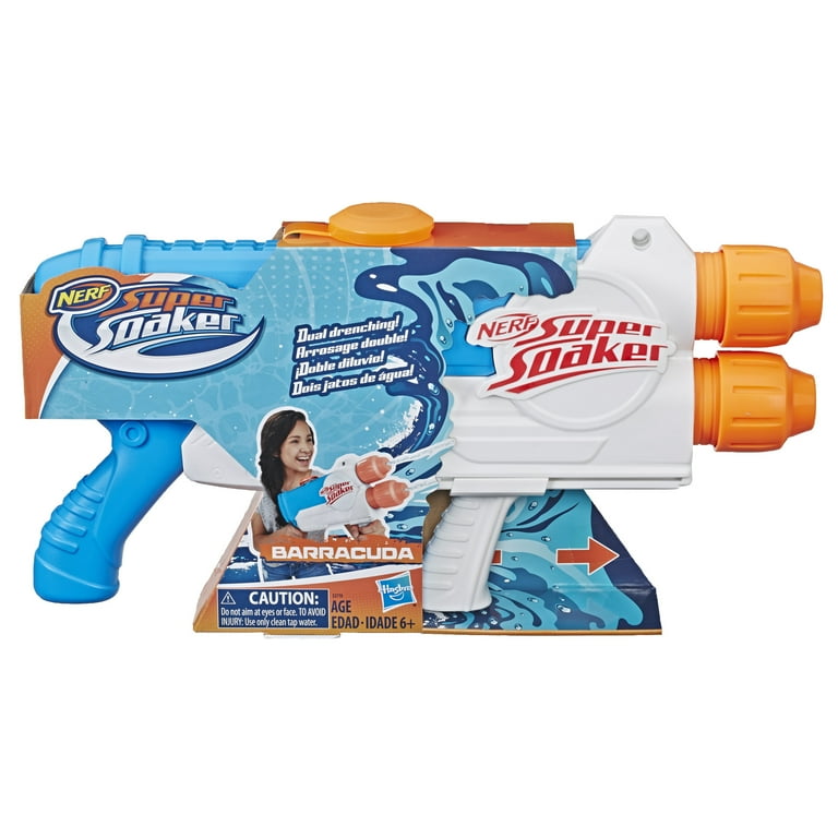 Super Soaker Barracuda Water Blaster, for Ages 6 and Up Super Soaker Barracuda Water Blaster, for Ages 6 and Up