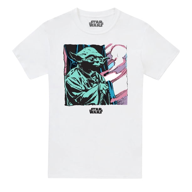 Star Wars - Camiseta Jedi Legend de Yoda para Hombre (Blanco)