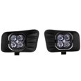 thumbnail image 2 of SS3 LED Fog Light Kit for 10-18 Ram 2500/3500 Yellow SAE/DOT Fog Pro Diode Dynamics Fits select: 2009-2012 DODGE RAM 1500, 2010-2012 DODGE RAM 2500, 2 of 7