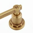 thumbnail image 3 of Signature Hardware 948591 Widespread Bathroom Faucet, Aged Brass, 3 of 7