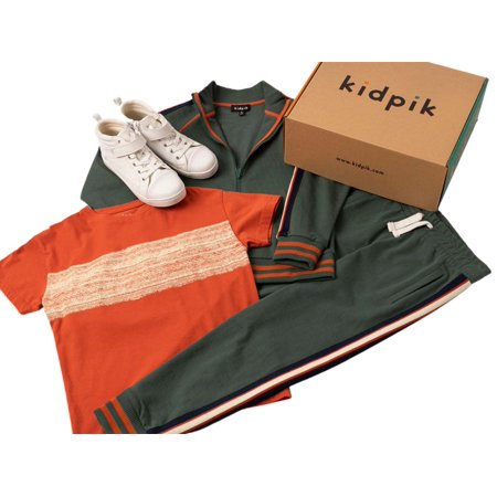 

KIDPIK Boys Ready For Action Track Jacket Graphic Tee And Jogger Outfit Set 3-Piece Size: 2 - 7 No Shoes