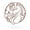 Rust, variant on RealSteel: Magical Unicorn Metal Wall Art – Enchanting Princess Room Decor, Powder-Coated Indoor/Outdoor Durability (18"/B)