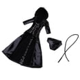 thumbnail image 1 of 1: 6 gótico Trajes de muñecas femeninas para figuras de acción pulgadas Zulema Ropa de figura de acción, 1 of 8