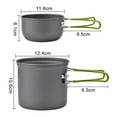 thumbnail image 3 of Camping Equipment Outdoor Camping Pan Hiking Cookware Backpacking Camping Pots and Pans Camping Cookware, 3 of 4