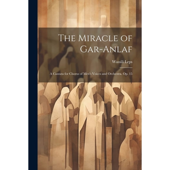 The Miracle of Gar-Anlaf: A Cantata for Chorus of Men's Voices and Orchestra. Op. 15, (Paperback)