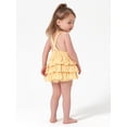 thumbnail image 2 of Modern Moments By Gerber Baby Girl Sleeveless Ruffle Romper (0/3 Months - 24 Months), 2 of 10