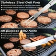thumbnail image 3 of POLIGO 22PCS Deluxe Stainless Steel Grilling Tools Set - Outdoor BBQ Gift for Men, 3 of 7