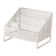 thumbnail image 2 of Siruishop Records Display Stand 3 Compartment Storage Rack for Books Brochure Documents 26cmx22cmx24cm, 2 of 8