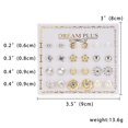 thumbnail image 4 of ziyahi 12 Pairs Rhinestones Girls Earring Set Crystal Ear Stud Earrings Multiple styles No.11 s, 4 of 6