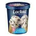 Lactaid Cookies & Cream Ice Cream, 1 Quart