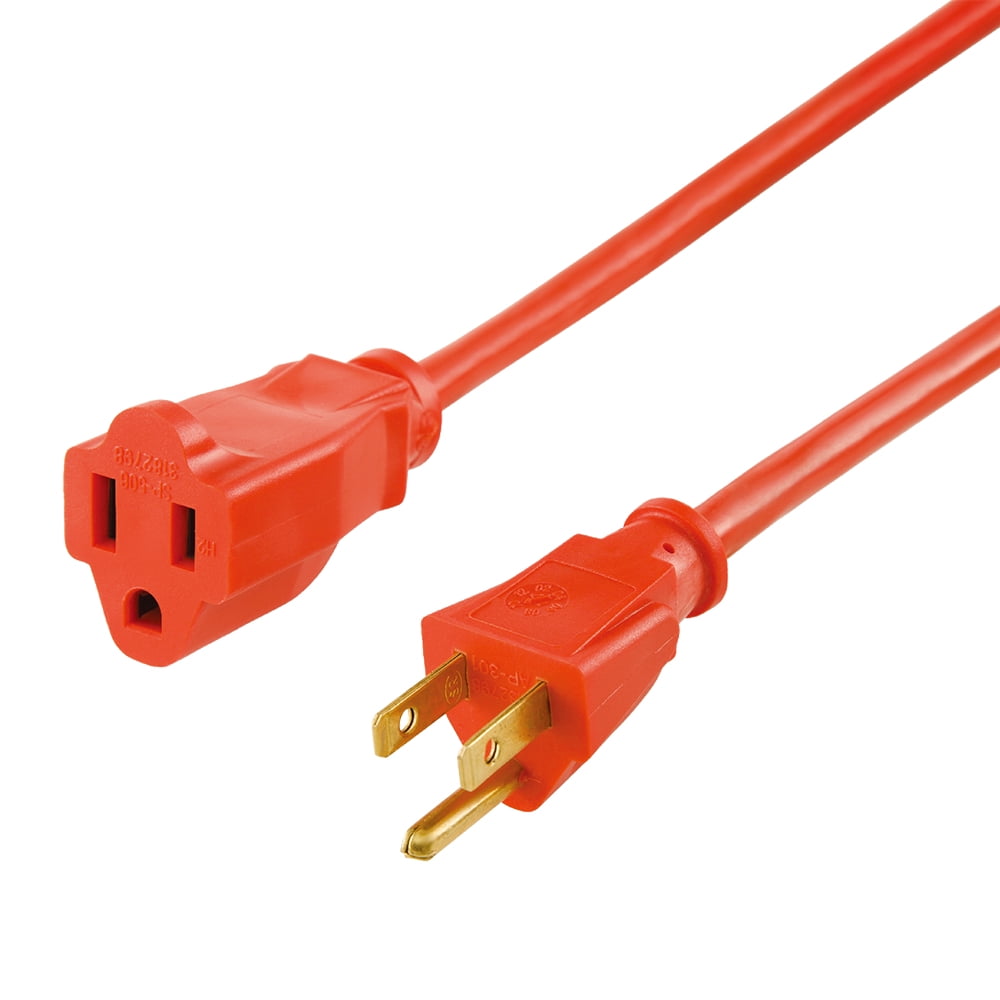 Hyper Tough 25ft 16/3 Green & Tan & Orange & White Outdoor Extension Cords