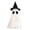 A, variant on Light Up Halloween Ghost Decorations,2 Styles Luminous Ghost Ornaments with Witch Hat & Bow,Battery Operated Standing Glowing Ghosts for Indoor Outdoor Home Table Mantel Yard Halloween Party Decor-B