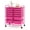 Hot Pink, variant on HOMGX 12 Drawer Rolling Storage Cart, Mobile Organizer Cart with Metal Shelf, Lockable Wheels & 2 Size Drawers, Scrapbook Paper Organizer for School, Office & Beauty Salon (Hot Pink)